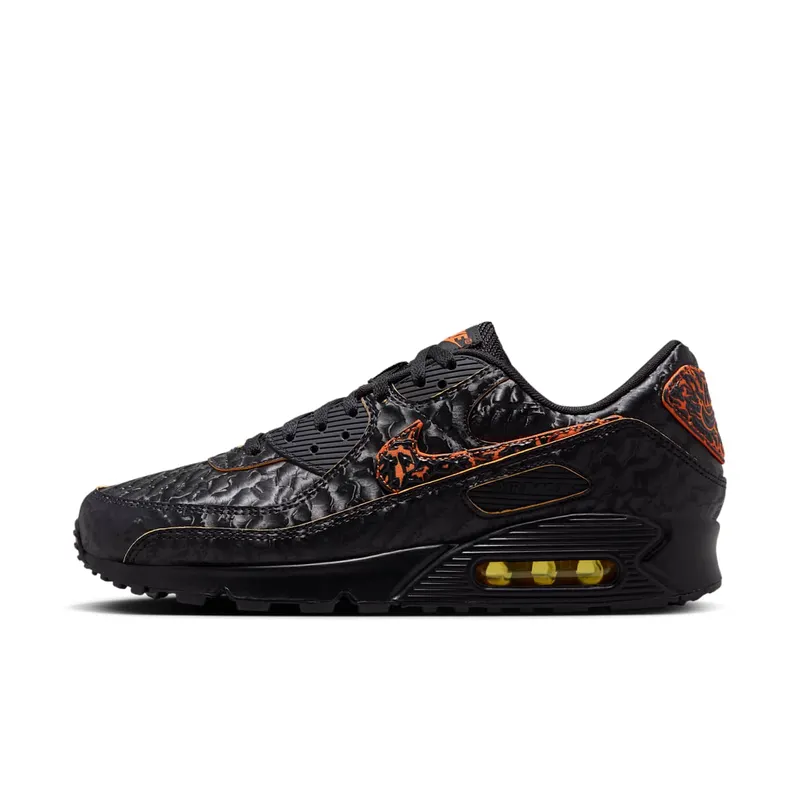 Nike Air Max 90 QS Volcano “Black / Black / Magma Orange” | HF3248-001