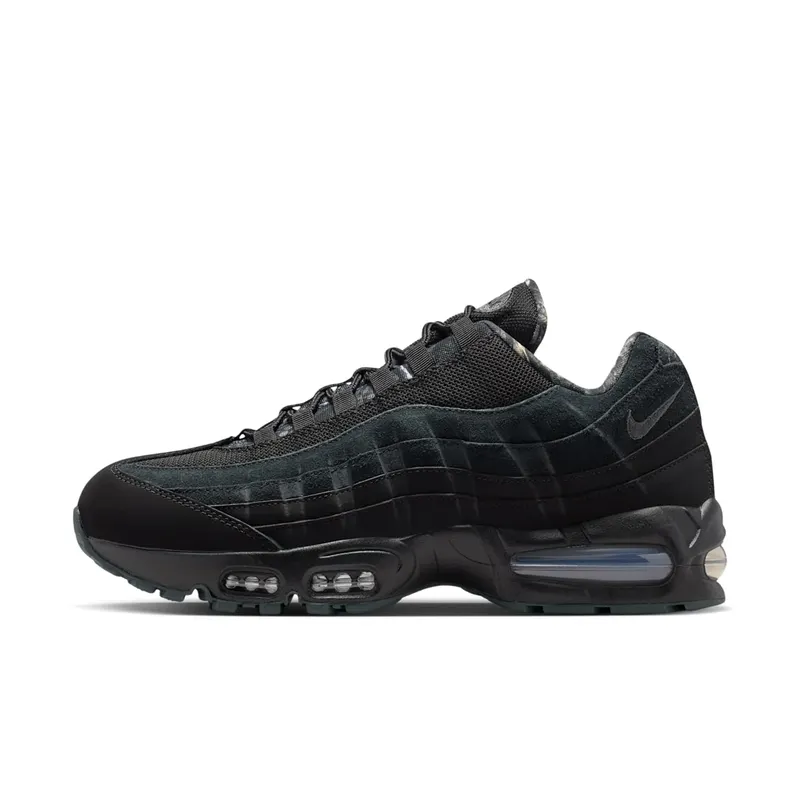 Nike Air Max 95 “Big Bubble Black Realtree Edge Camo” “Black/Dark Smoke Grey/Metallic Cool Grey/Black” | IQ0302-010