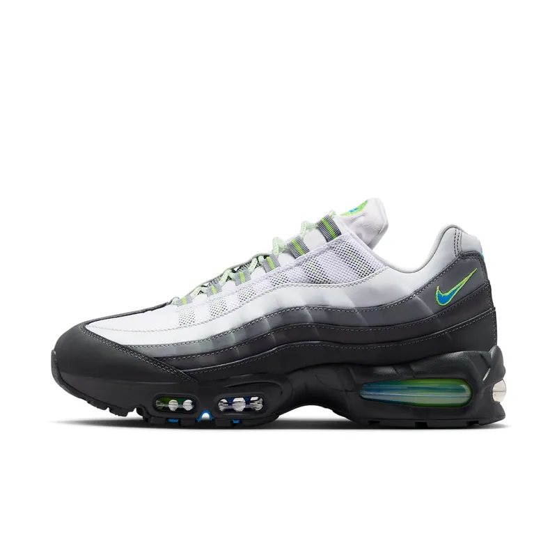 Nike Air Max 95 Big Bubble Action Green “Black / Action Green / Anthracite / Photo Blue” | IR1473-010