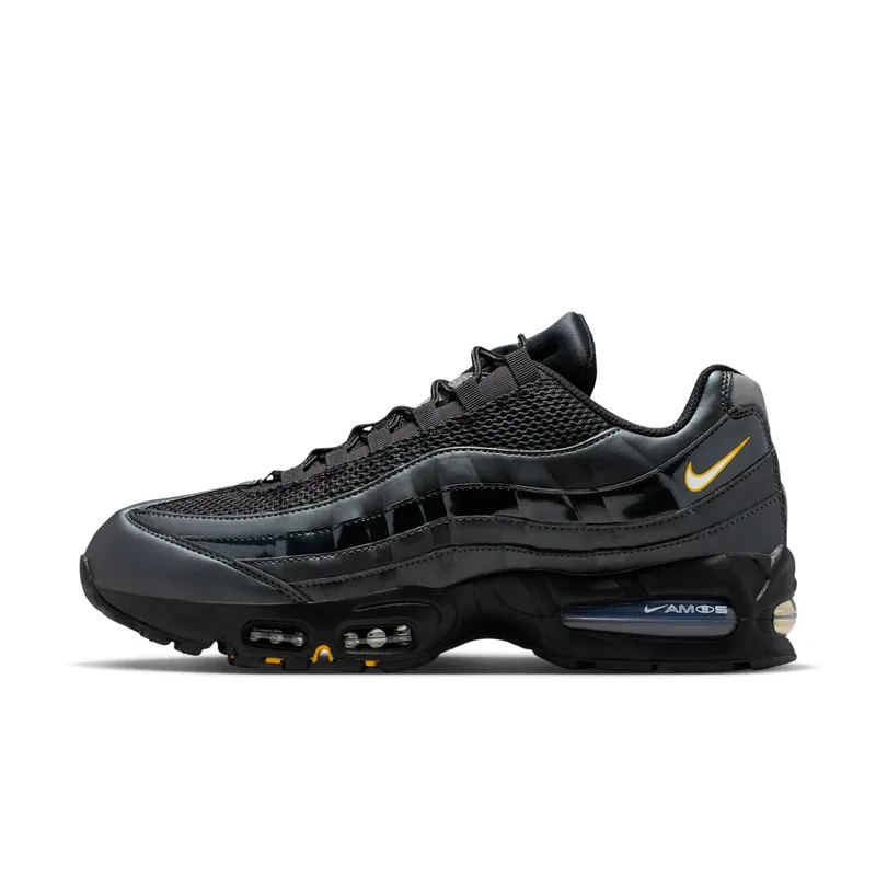 Nike Air Max 95 SE “Big Bubble Total 90 Black” “Black/University Gold/Metallic Silver/White” | IB6830-001