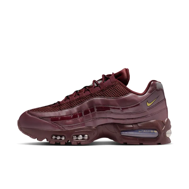 Nike Air Max 95 SE “Big Bubble Total 90 Burgundy Crush” “Burgundy Crush/Zwart/Metallic Silver/Metallic Gold” | IB6830-601