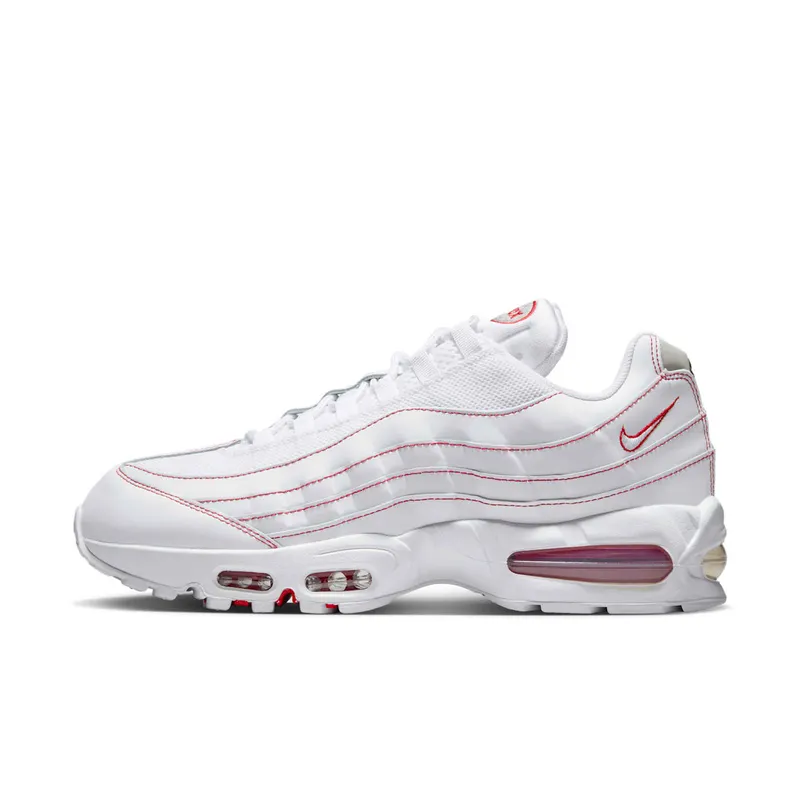 Nike Air Max 95 OG “Big Bubble White University Red” | IB7936-100