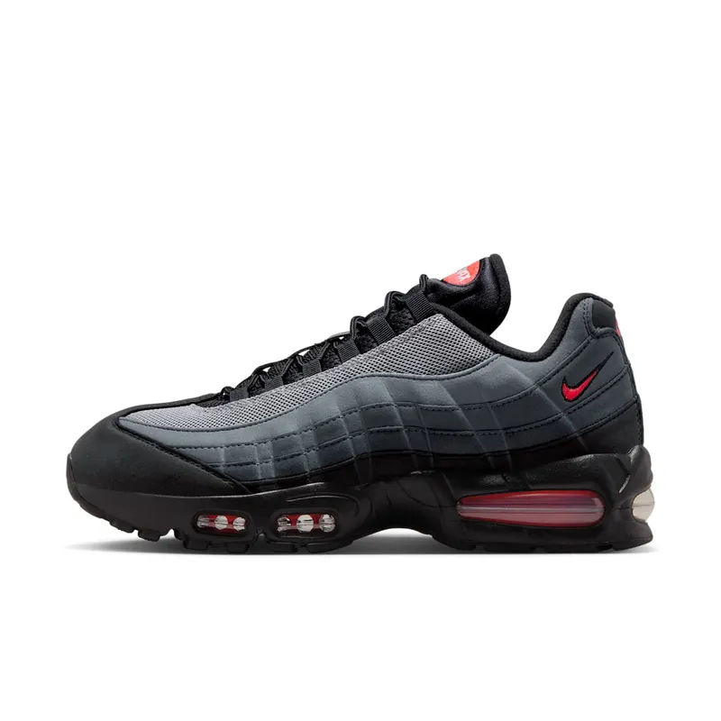 Nike Air Max 95 OG “Big Bubble Bright Crimson” “Black/Bright Crimson/Anthracite/Iron Grey” | IH4457-002