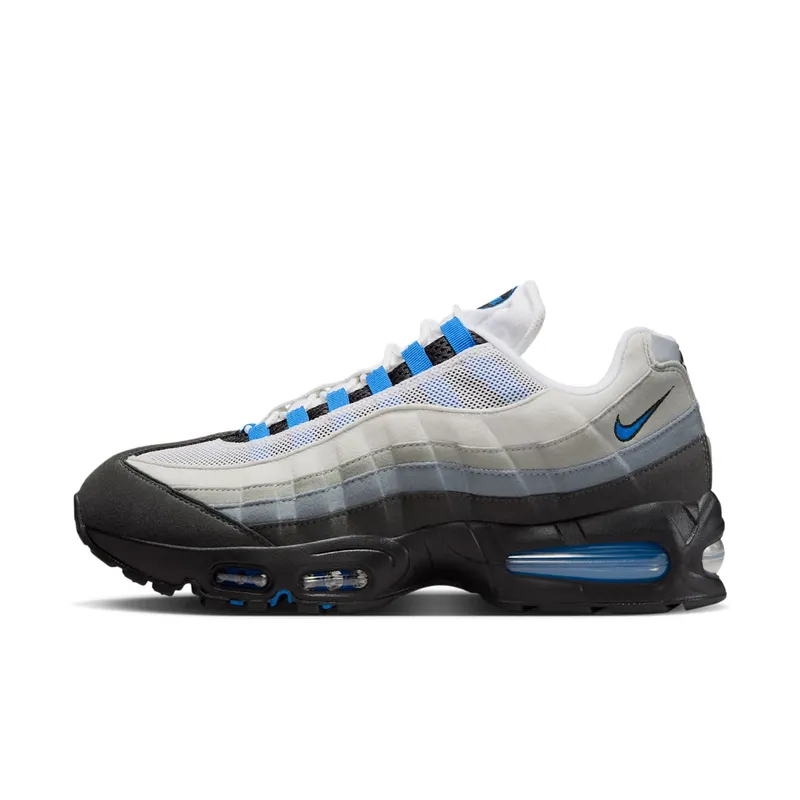 Nike Air Max 95 OG “Blue Spark” “White/Blue Spark/Neutral Grey/Medium Grey” | IM7410-100