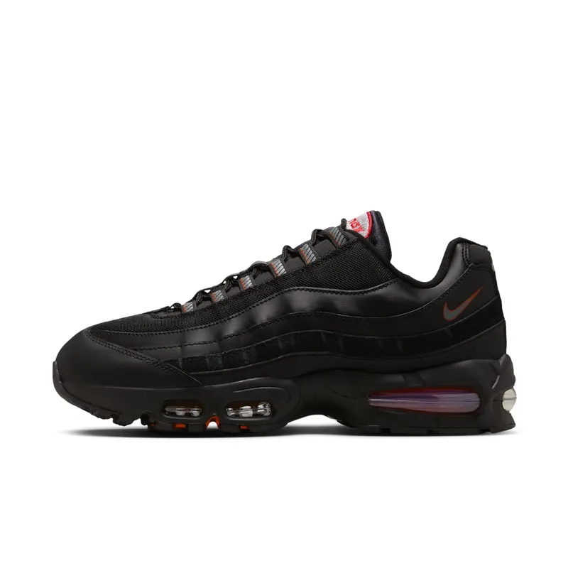 Nike Air Max 95 “Black University Red” “Black/University Red/White/Smoke Grey” | IH1228-003