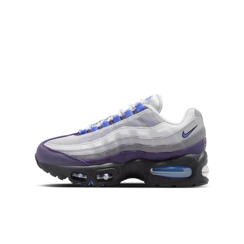 Nike Air Max 95 GS “Photon Dust / Sapphire Raisin” | II4130-017