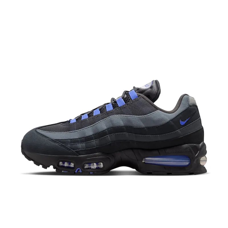 Nike Air Max 95 OG “Big Bubble Black Sapphire” “Black/Anthracite/Dark Smoke Grey/Sapphire” | HM4740-011