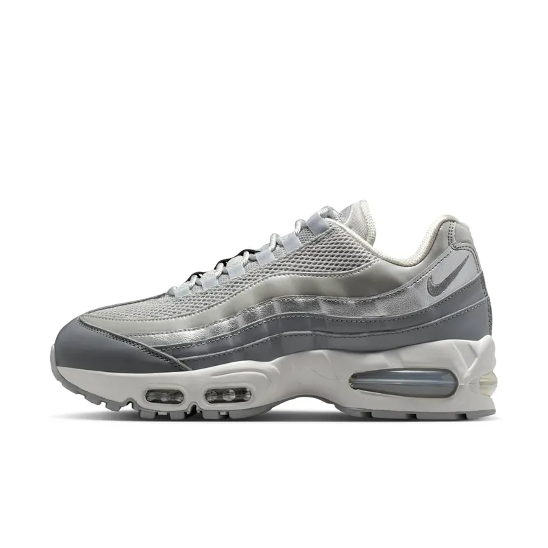 Nike Air Max 95 SE “Big Bubble Grey Fog Silver” “Grey Fog/Particle Grey/Photon Dust/Metallic Silver” | IB6398-001