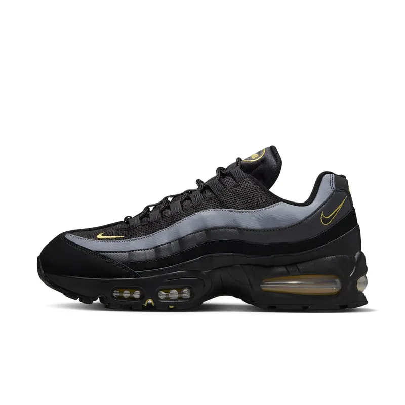 Nike Air Max 95 OG Big Bubble Batman “Black / Buff Gold / Anthracite” | IB7682-002