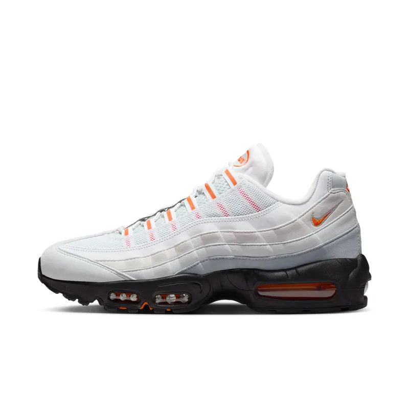 Nike Air Max 95 Wolf Grey Safety Orange Pure Platinum “Wolf Grey / Pure Platinum / Photon Dust” | HM0622-002