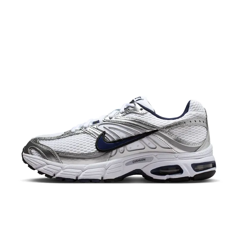 Nike Air Max Moto 2K White Navy Metallic Silver “White / Metallic Silver / Black” | HQ2056-104
