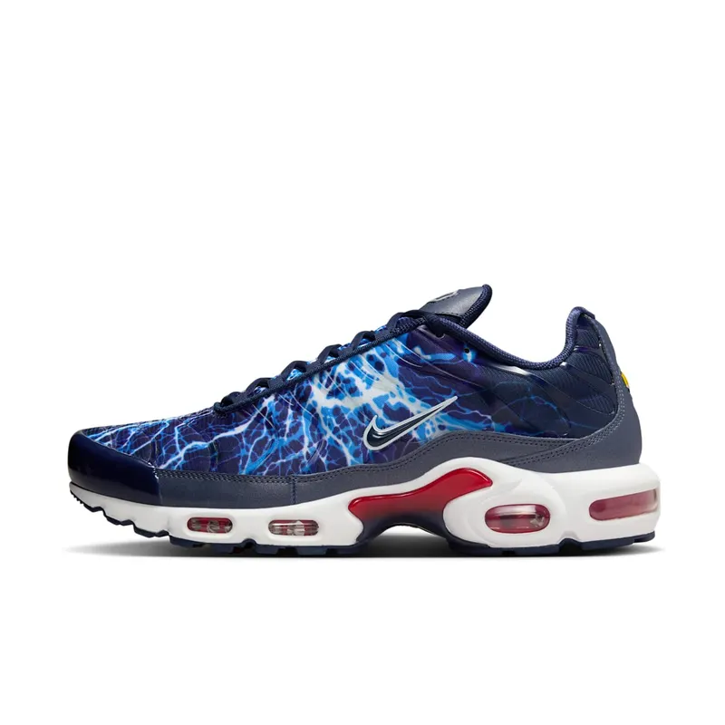 Nike Air Max Plus Eclair Lightning (2025) “Midnight Navy / Salsa Red / White” | HV2323-400