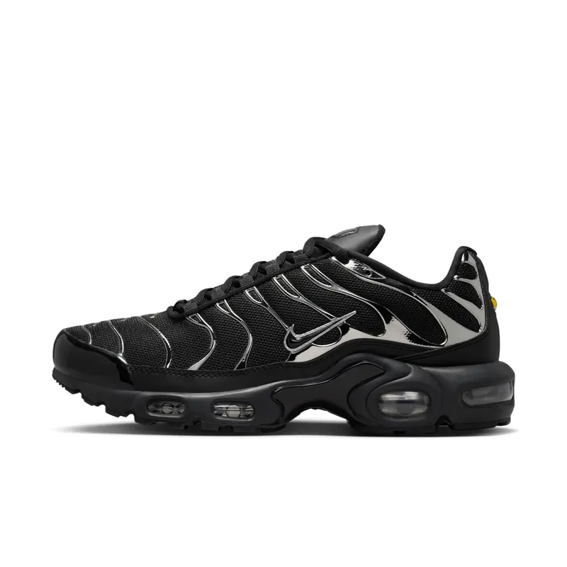 Nike Air Max Plus SE Black Chrome “Black / Metallic Silver / Laser Crimson” | HJ9743-001