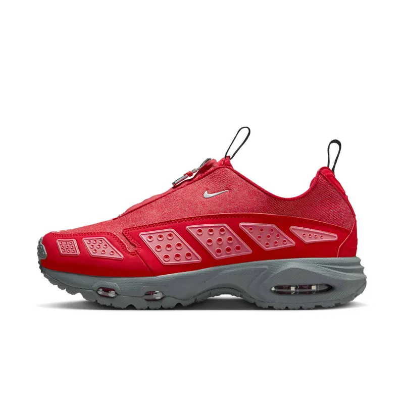 Nike Air Max Sunder Offspring Gym Red Denim “Gym Red / Smoke Grey” | HV6352-600