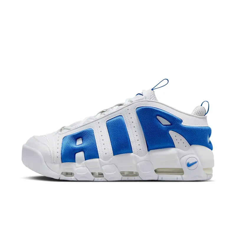 Nike Air More Uptempo Low “White Hyper Royal” | FZ3055-101
