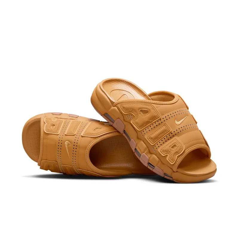 Nike AIR MORE UPTEMPO SLIDE “FLAX” | FZ3113-200