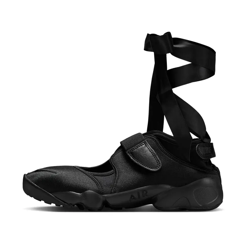 Nike Air Rift Triple Black Satin “Black / Black / Black” | IH1990-010