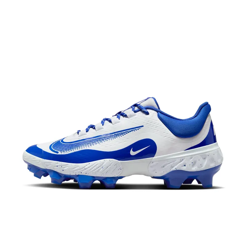 Nike Alpha Huarache Elite 4 Low MCS “White Hyper Royal” | FD6255-106