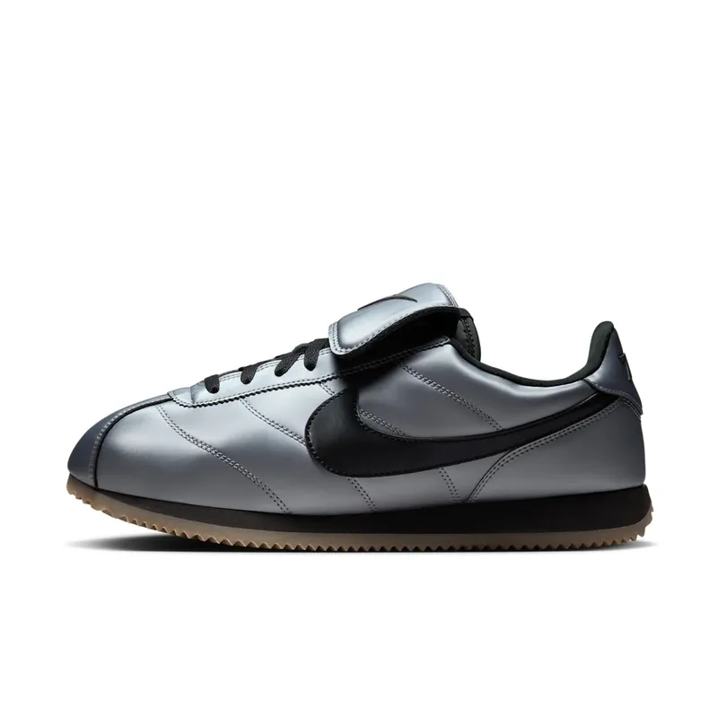 Nike Cortez Leather “Tiempo Pack – Metallic Cool Grey” “Black / Metallic Cool Grey” | HQ3490-099
