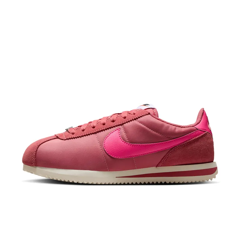 Nike Cortez Textile Adobe Alabaster Safety Orange Hyper Pink | DZ2795-604