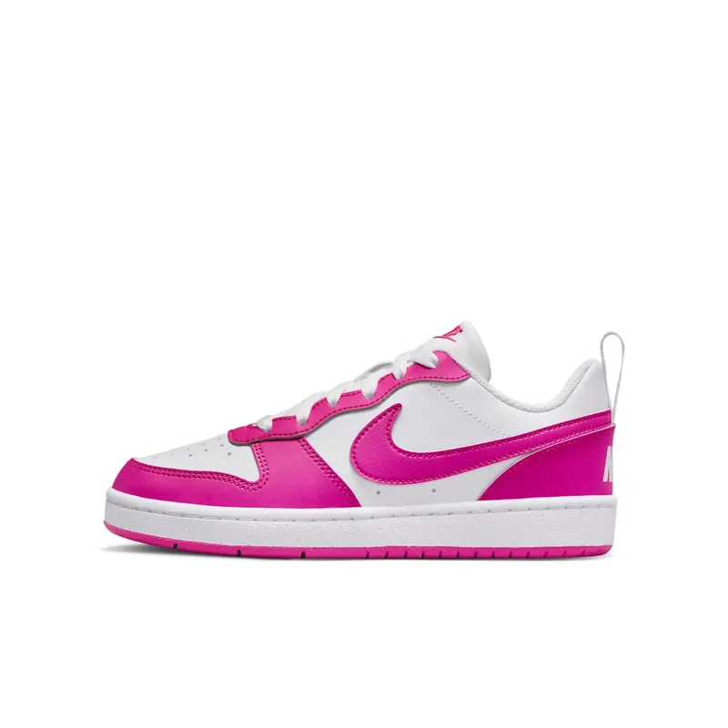 Nike Court Borough Low Recraft GS “Laser Fuchsia White” | DV5456-123