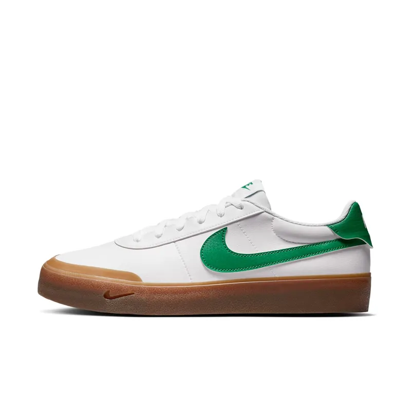 Nike Court Shot “White Gum Medium Brown Malachite” | FQ8146-109
