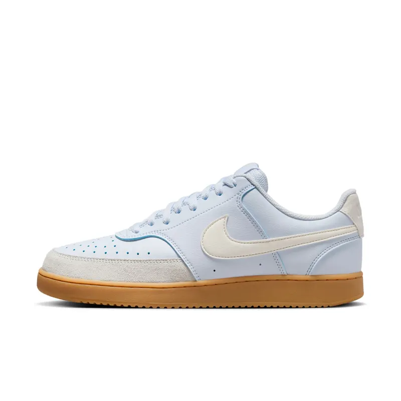 Nike Court Vision Low “Football Grey Gum Light Brown Pale Ivory” | IB2998-002