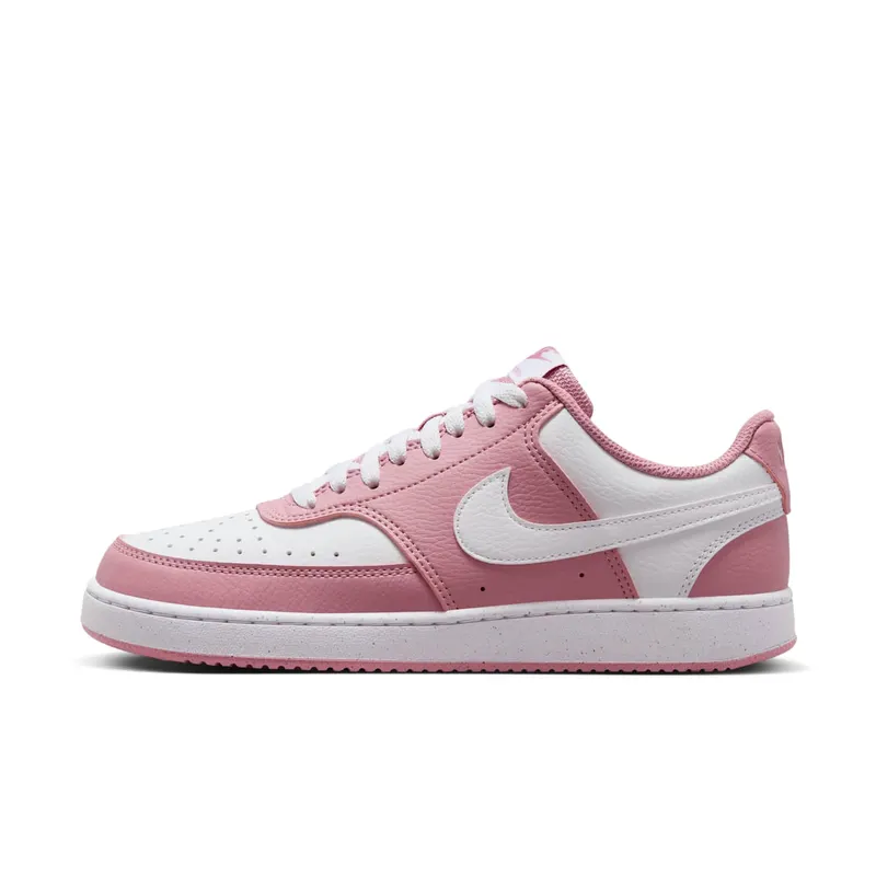 Nike Court Vision Low Next Nature Elemental Pink White | DH3158-603