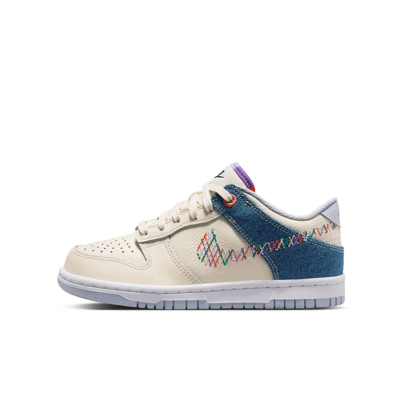 Nike Dunk Low GS “Soft Pearl Blue Denim” | IR1825-022