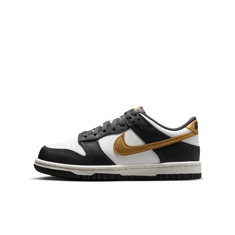 Nike Dunk Low GS “Summit White Metallic Gold” | HV2533-100