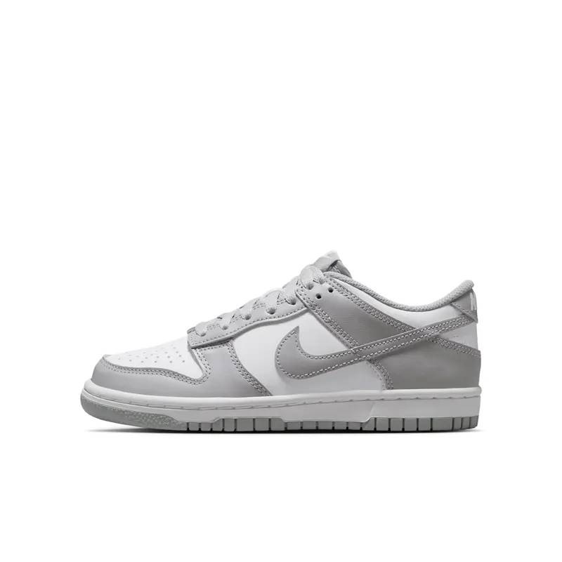 Nike Dunk Low GS “White Light Smoke Grey” | FB9109-123