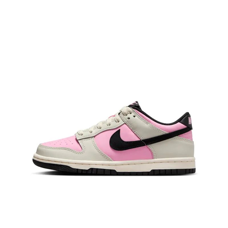Nike Dunk Low GS “Pink Rise Light Orewood Brown” | FB9109-601