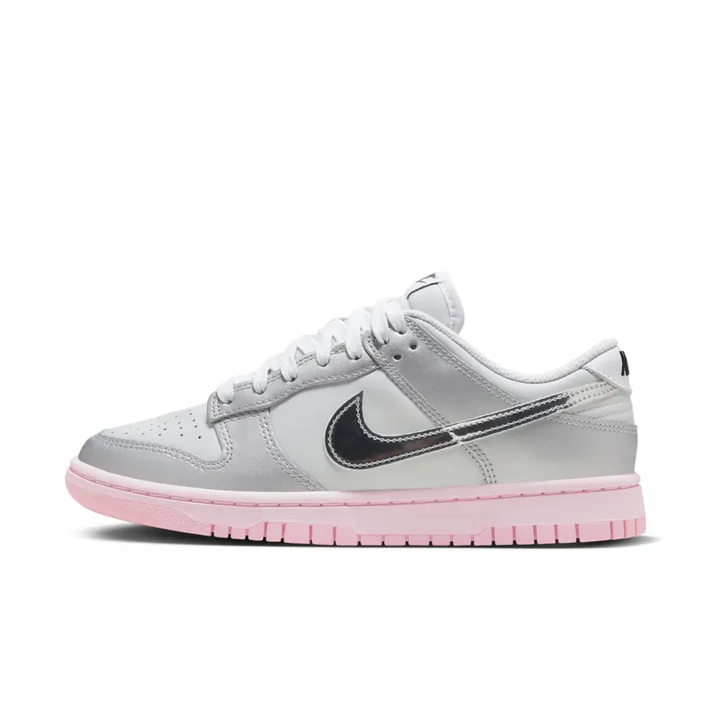 Nike Dunk Low LX “Metallic Silver Pink Foam” | HM3698-006