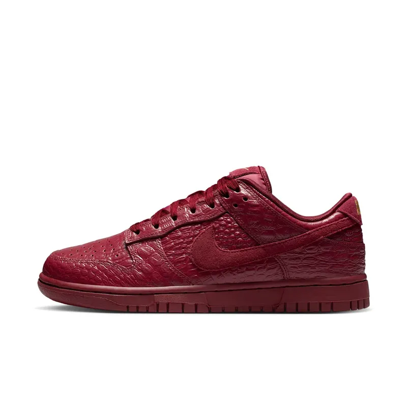 Nike Dunk Low “Team Red Croc” | HV4388-600