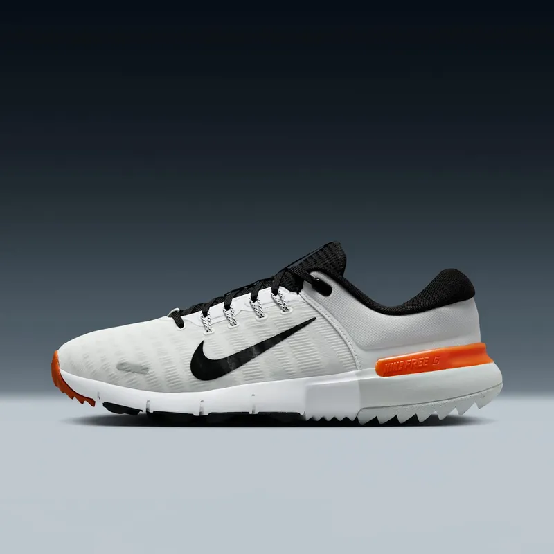 Nike Free Golf Next Nature “White Safety Orange Black” | FN0332-103