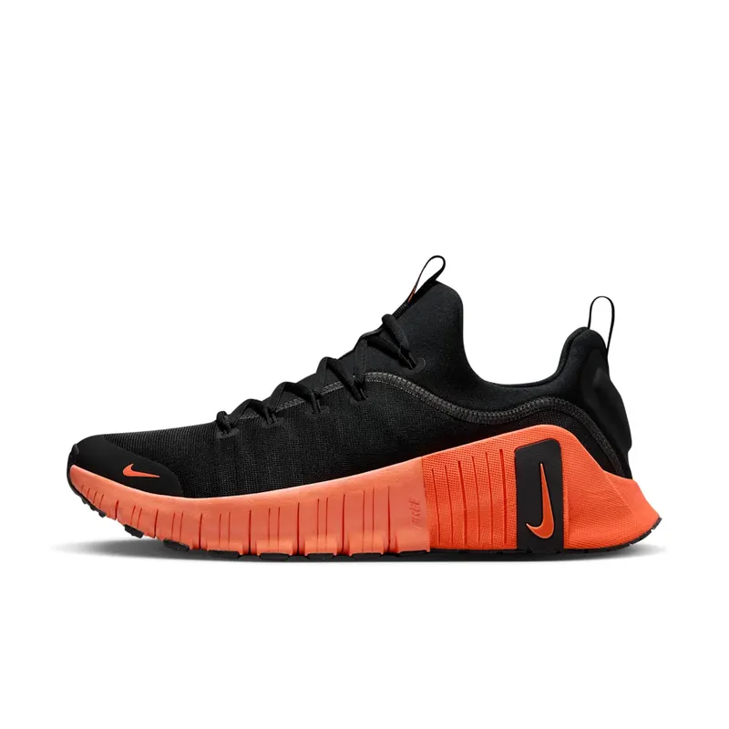 Nike Free Metcon 6 “Black Hyper Orange Hyper Crimson” | FJ7127-004