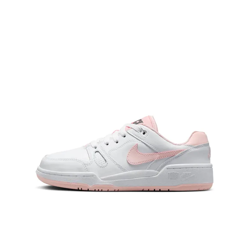 Nike Full Force Low White Bright Mango Black Echo Pink | FV5929-107
