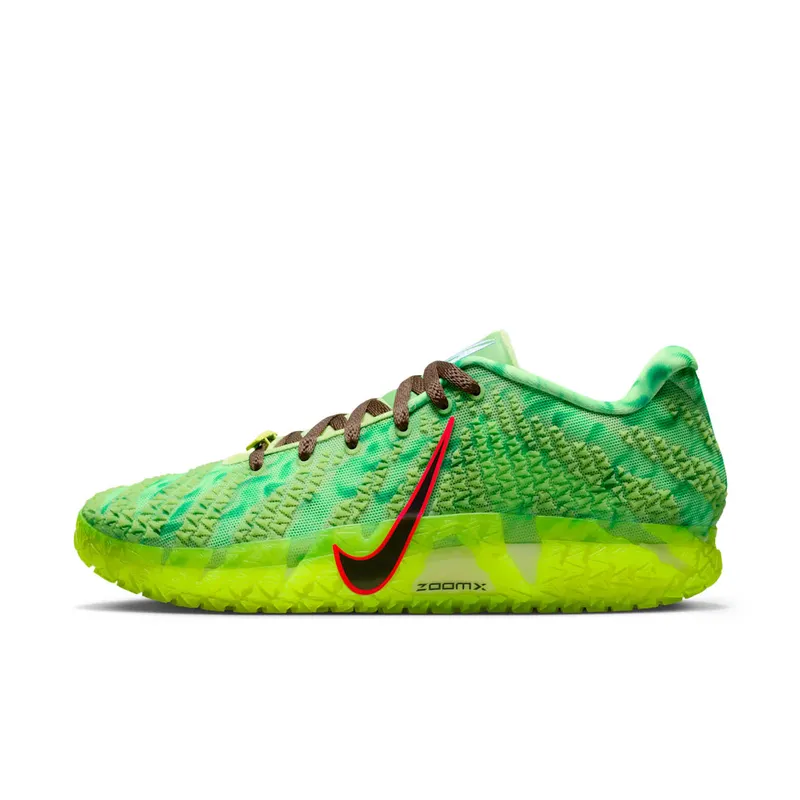 Nike Ja 3 “Zombie” “Light Lemon Twist / Hemp / Bright Crimson / Black” | HV9923-700