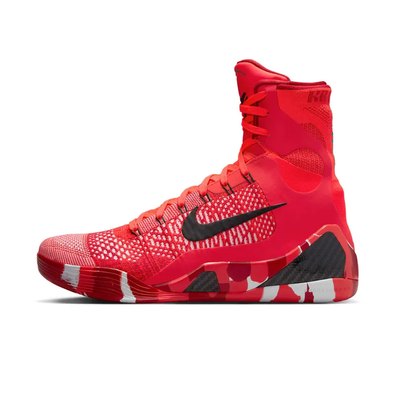 Nike Kobe 9 Elite “Christmas” “Bright Crimson / Black-white” | FZ7335-600