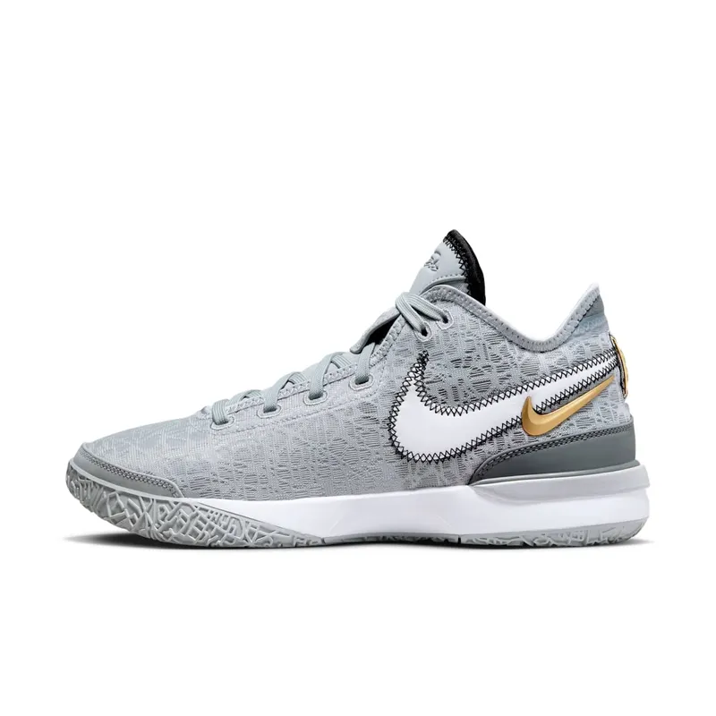 Nike Zoom LeBron NXXT Gen “Wolf Grey Metallic Gold” | DR8784-004