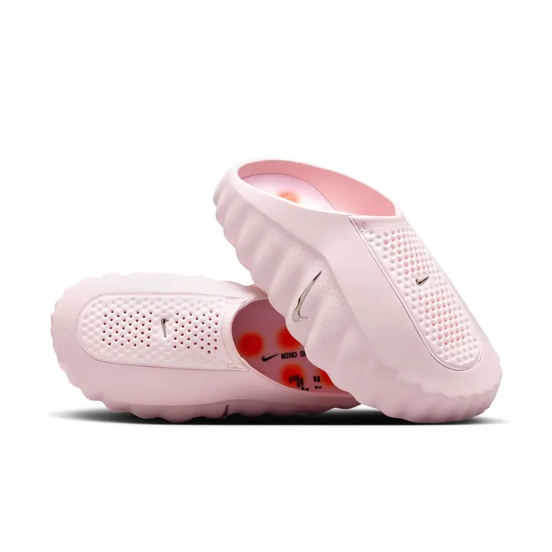 Nike Mind 001 Slide “Pearl Pink” “Pearl Pink / Hyper Crimson / Zwart / Chrome” | HQ4309-610