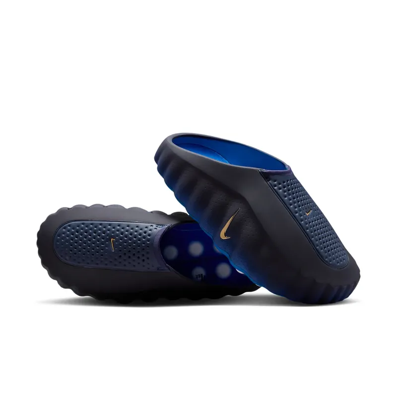 Nike Mind 001 Slide “Blackened Blue” “Blackened Blue / Game Royal / White / Metallic Copper” | HQ4307-400