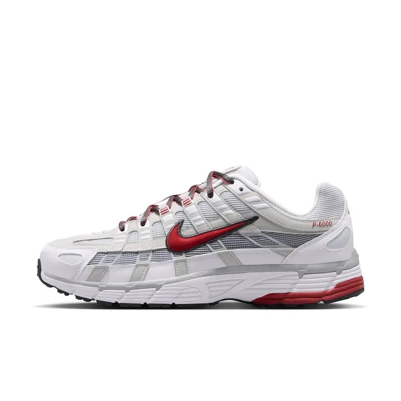 Nike P-6000 White Platinum Red | IR5279-100