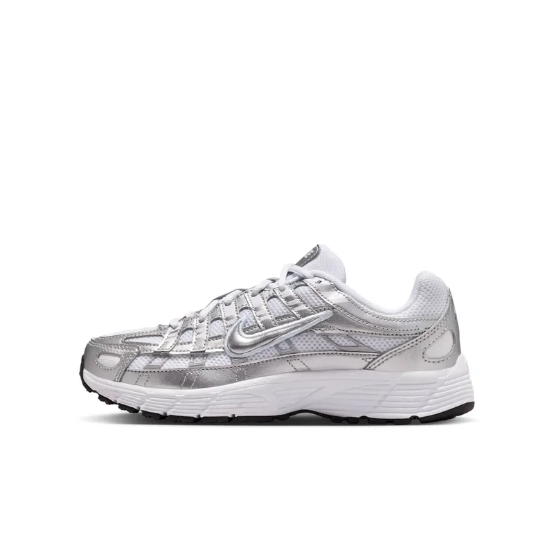 Nike P-6000 White Metallic Silver “White / Blue Tint / Black” | HV5064-101