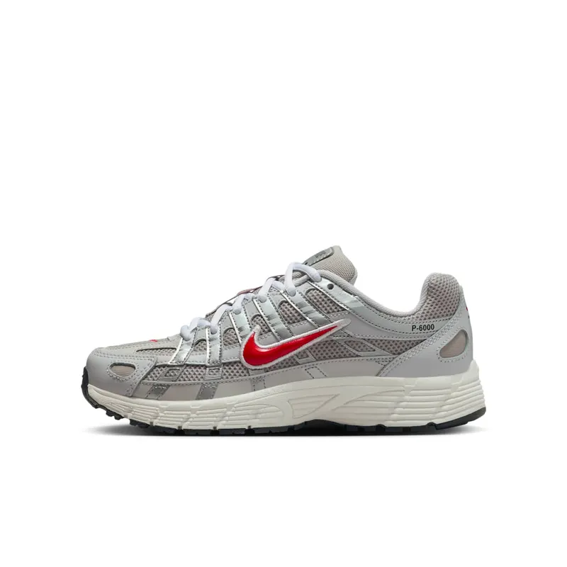 Nike P-6000 College Grey Phantom Fire Red “College Grey / Vast Grey / Phantom” | HV5064-009