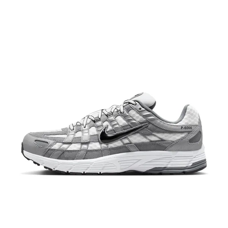 Nike P-6000 “White Metallic Cool Grey Black” | IR2004-100