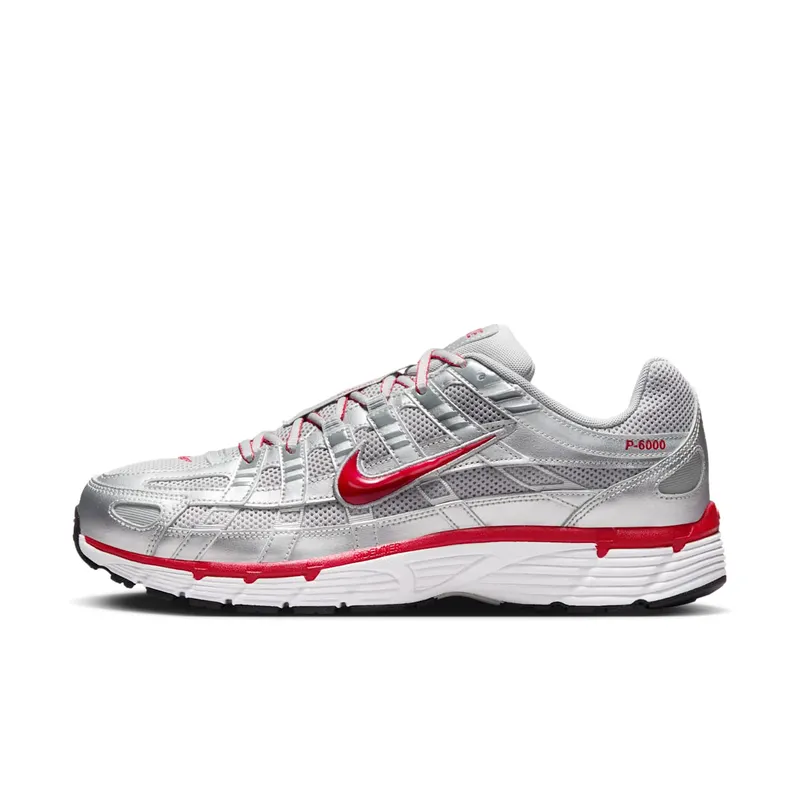 Nike P-6000 “Metallic Silver Gym Red” | CD6404-024