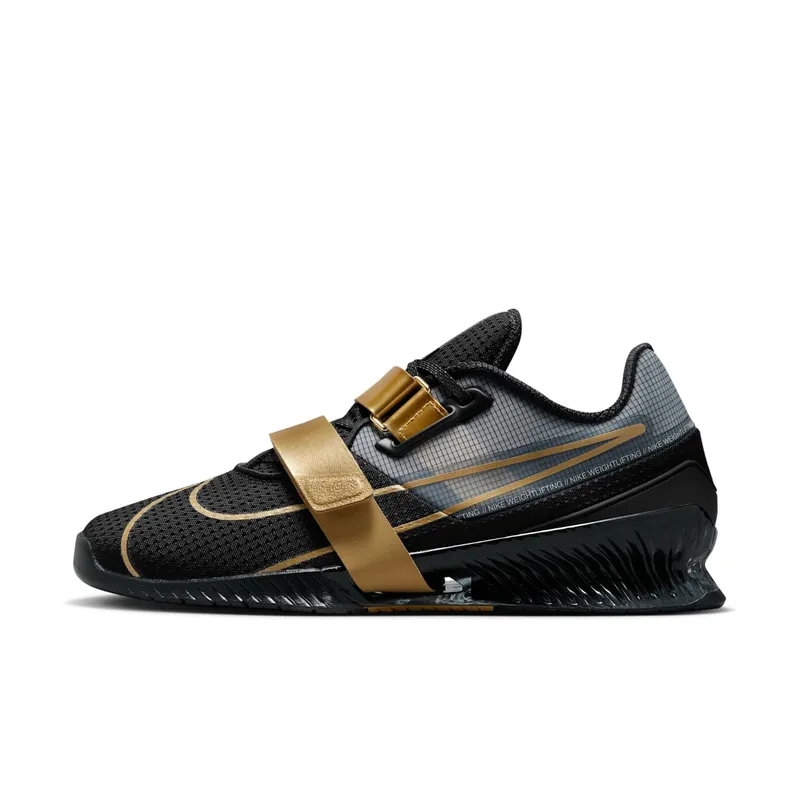 Nike Romaleos 4 “Black Metallic Gold” | CD3463-001