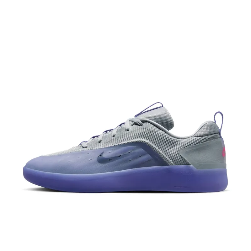 Nike SB Zoom Nyjah 4 Black White “College Grey / Light Silver / Bright Crimson” | FQ1273-500