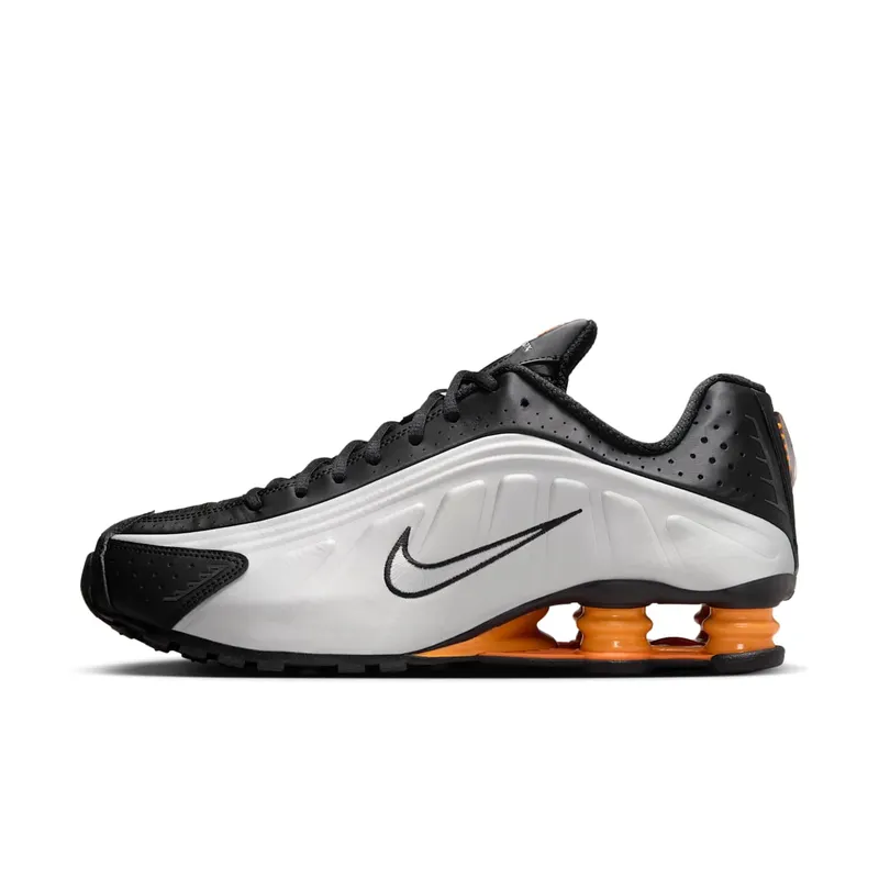 Nike Shox R4 “Bright Mandarin” “White / Black / Orange” | HQ1988-003